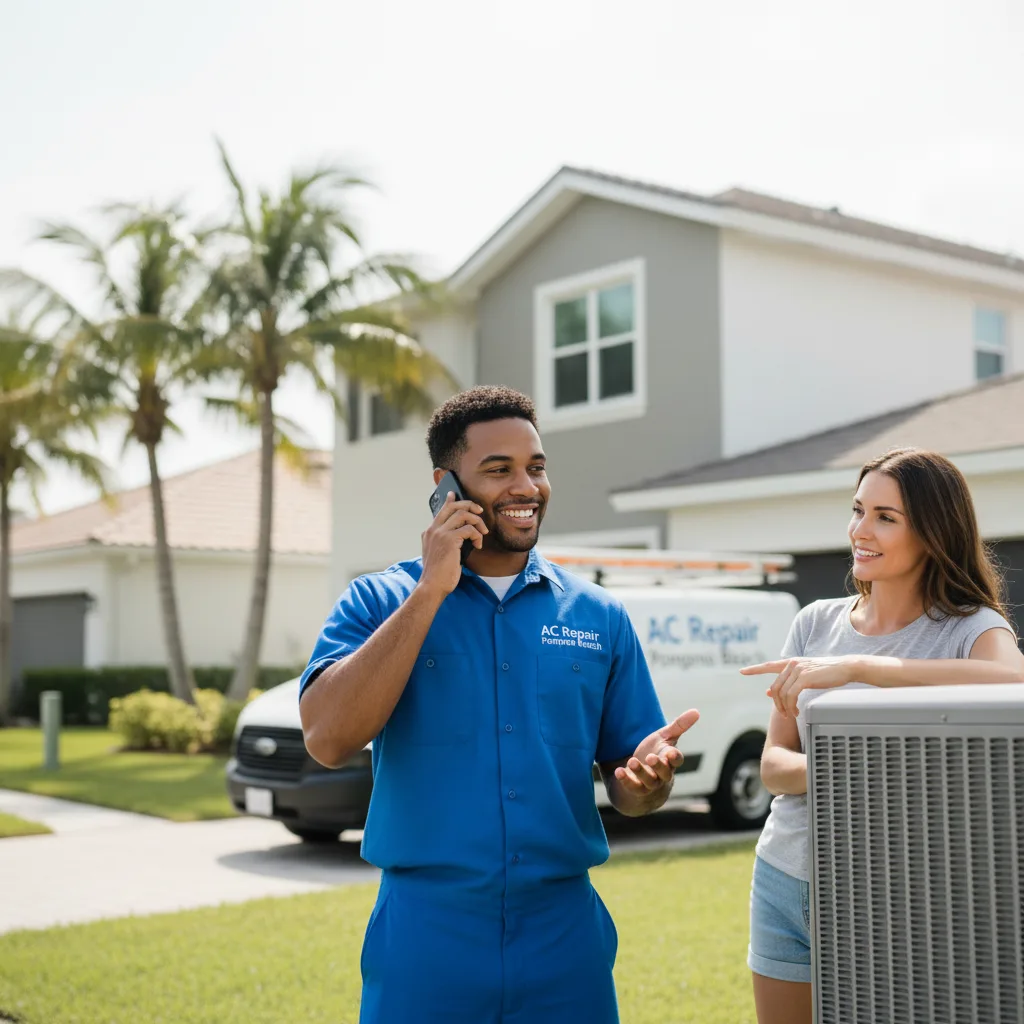 AC Repair Pompano Beach customer support in North Stonington
